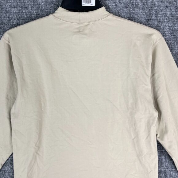 XGO Shirt Medium Mens Tan Crew-Neck Made USA Base‎ layer Acclimate Dry Outdoor - Picture 4 of 11